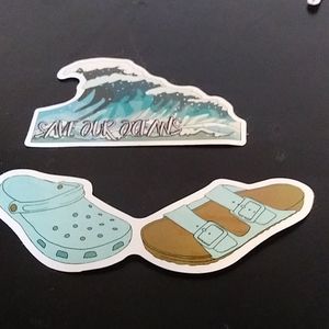 Two vsco girl stickers
